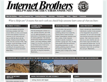 Tablet Screenshot of internetbrothers.com